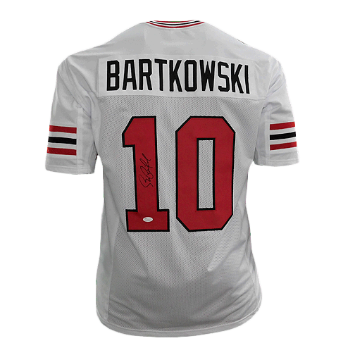 Steve Bartkowski Signed Pro Edition Football Jersey White (JSA)
