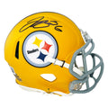 Le'Veon Bell Signed Pittsburgh Steelers Alt 2025 Speed Mini Football Helmet (Beckett)