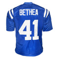 Antoine Bethea Signed Indianapolis Blue Football Jersey(JSA)