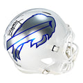 Jim Kelly Signed Buffalo Bills Rivalries Speed Full-Size Replica Football Helmet (Beckett)