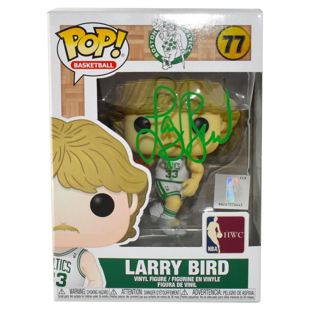 Larry Bird Signed Boston Celtics NBA Funko POP Vinyl Figure (Beckett)