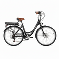 Cruiser Electric Bike (Lavender / 24" - Height: Under 5'5")