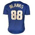 Kyle Blanks Signed San Diego Navy Baseball Jersey (JSA)