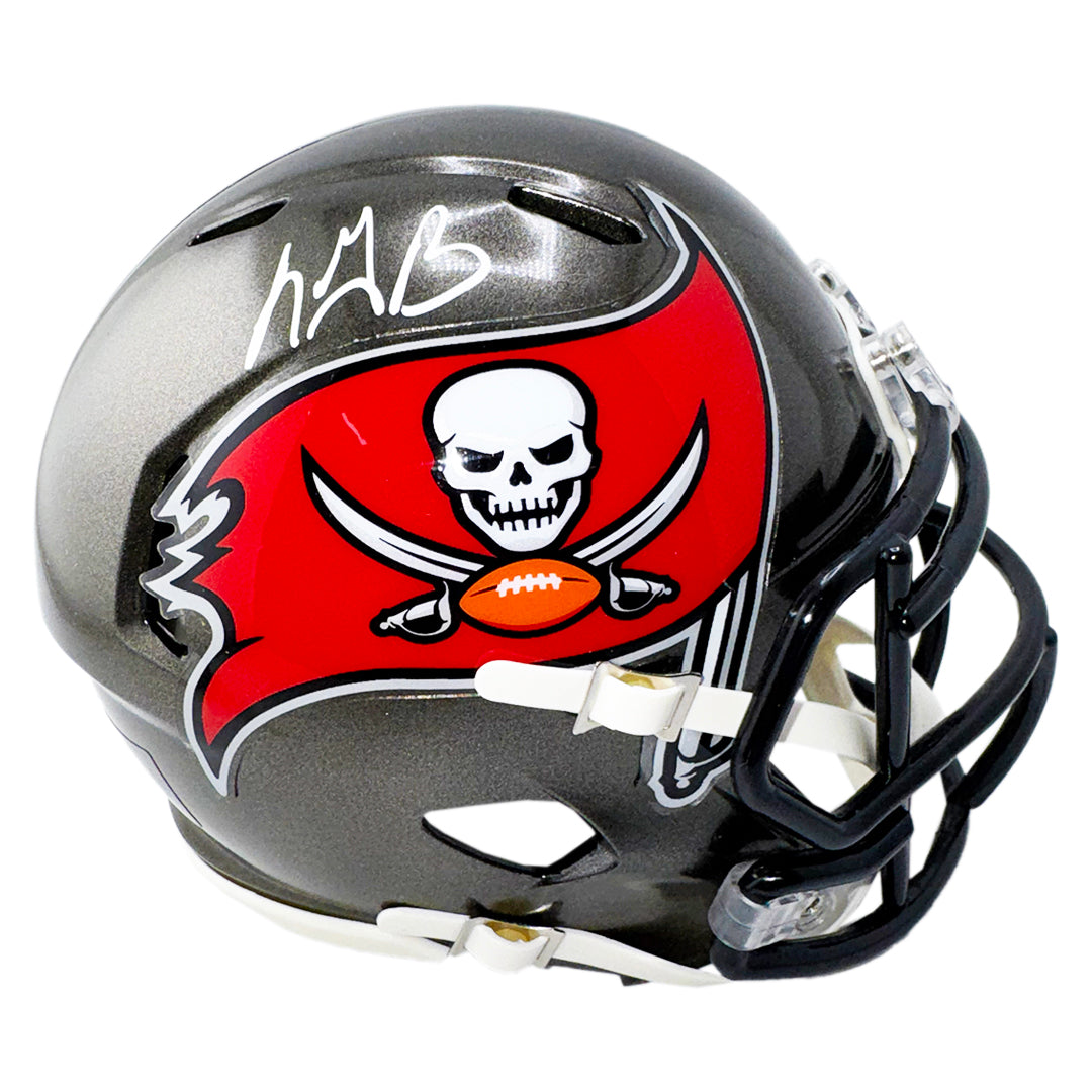LeGarrette Blount Signed Tampa Bay Buccaneers Speed Mini Football Helmet (JSA)