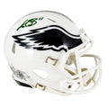 AJ Brown Signed Philadelphia Eagles Salute 2024 Mini Football Helmet (Beckett)