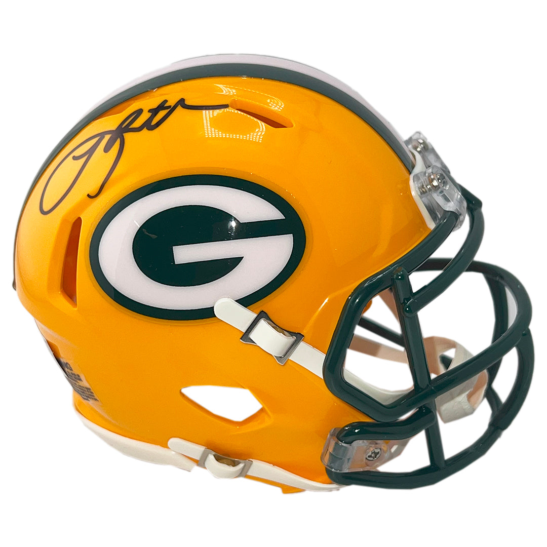 Leroy Butler Signed Green Bay Packers Speed Mini Football Helmet (Beckett)