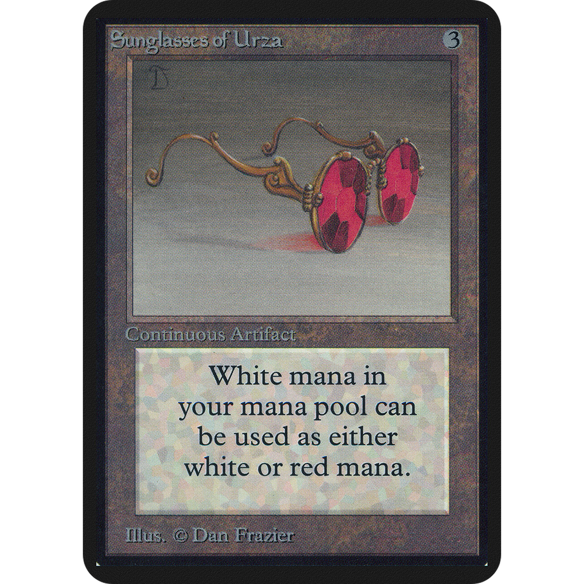 Sunglasses of Urza [Limited Edition Alpha] (Moderately Played)