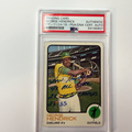 George Hendricks Signed 1973 Topps #13 w/3 Inscriptions PSA Auto Authentic