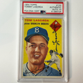 Tommy Lasorda Signed 1954 Topps Rookie #132 PSA 10 Auto