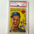 Tommy Lasorda Signed 1954 Topps Rookie #132 PSA 10 Auto