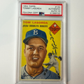 Tommy Lasorda Signed 1954 Topps Rookie #132 PSA 10 Auto
