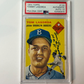 Tommy Lasorda Signed 1954 Topps Rookie #132 HOF 97 PSA 10 Auto