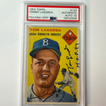 Tommy Lasorda Signed 1954 Topps Rookie #132 HOF 97 PSA 10 Auto