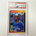 Cecil Fielder Signed 1989 Donruss #442 PSA ITP Auto Authentic