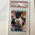 Fred McGriff Signed 1992 McDonalds Donruss #9 PSA Auto Authentic