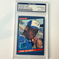 Fred McGriff Signed 1986 Donruss Rookie #28 PSA Auto Authentic