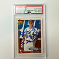 Jason Giambi Signed 1991 Topps Traded Rookie #45T 2 Inscriptions PSA Auto Authentic