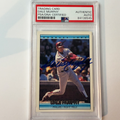 Dale Murphy Signed 1992 Donruss #146 PSA Auto Authentic