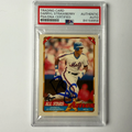 Darryl Strawberry Signed 1990 Topps Ames #23 PSA Auto Authentic