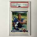Darryl Strawberry Signed 1984 Fleer Rookie #599 w/4 Inscriptions!! PSA Auto Authentic