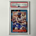Darryl Strawberry Signed 1988 Donruss #439 PSA Auto Authentic