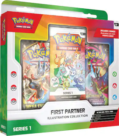 First Partner Illustration Collection - Series 1 (30th Anniversary)(Order 6 for Sealed Case)