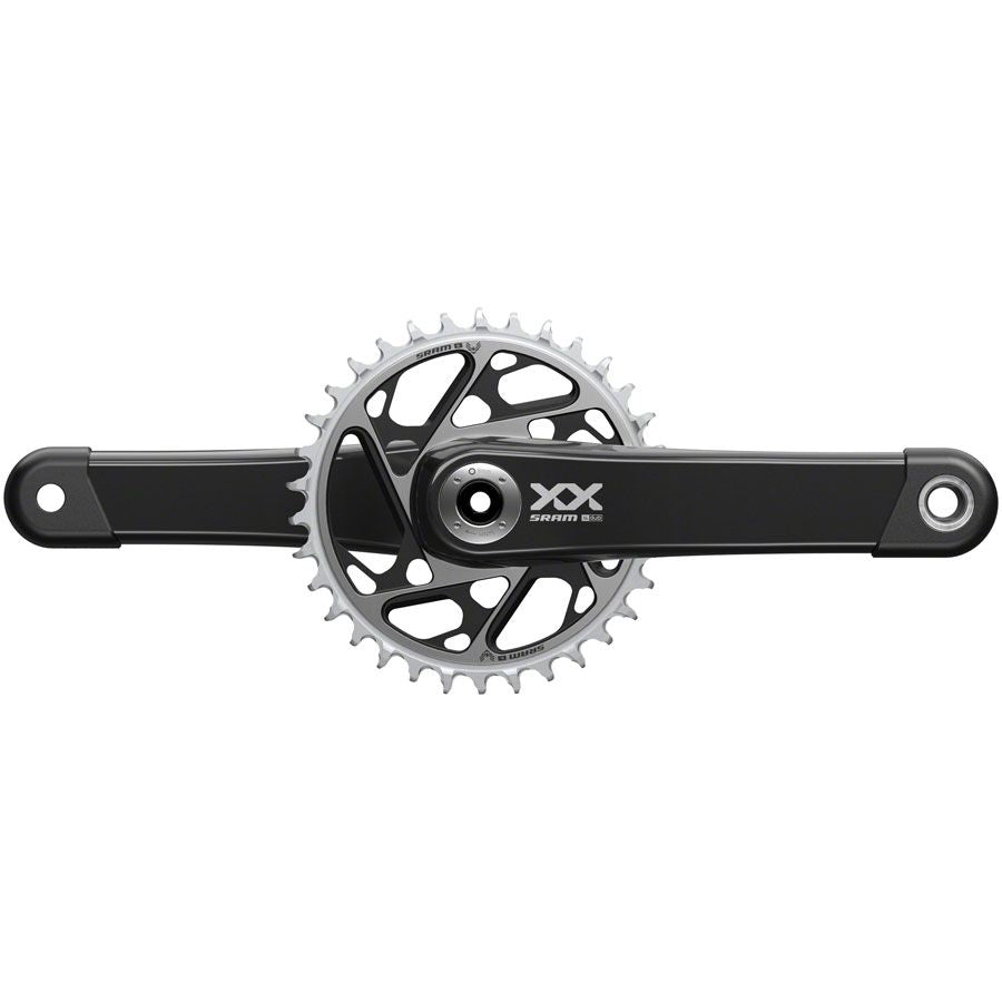 SRAM XX SL Eagle T-Type Crankset - Black (175mm)