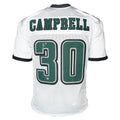 Jihaad Campbell Signed Philadelphia White Football Jersey (Beckett)