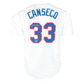 Jose Canseco Signed Texas White Baseball Jersey (Beckett)