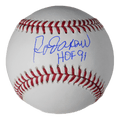 Rod Carew Signed HOF 91 Inscription Official Major League Baseball (BECKETT)