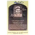 Gary Carter Autographed HOF Plaque Card (JSA)
