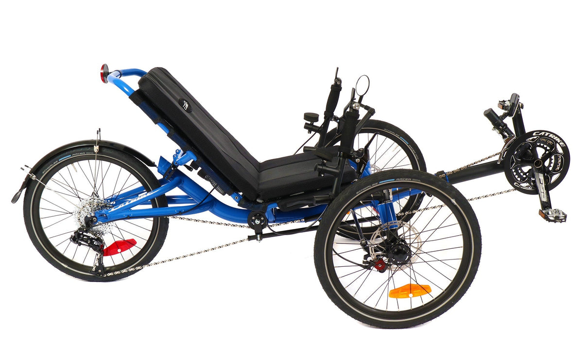 Catrike Villager Recumbent Trike (Atomic Orange)