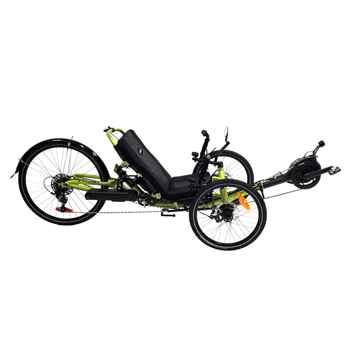 Catrike Dumont eCat with Bosch BES3 Recumbent Trike (Lava Red)