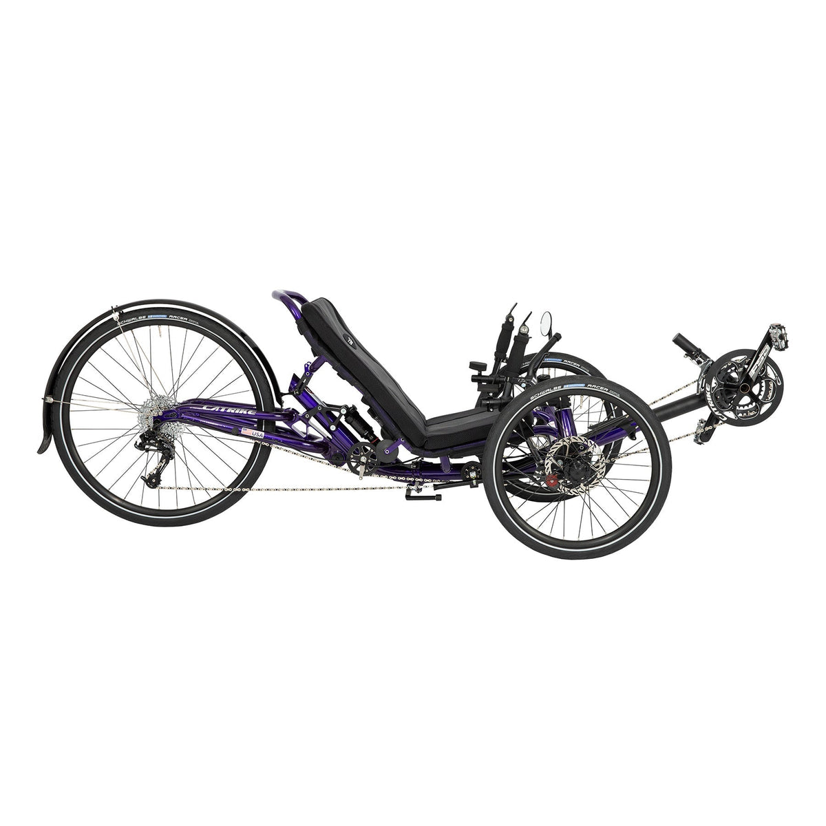 Catrike Dumont Recumbent Trike (Star White)