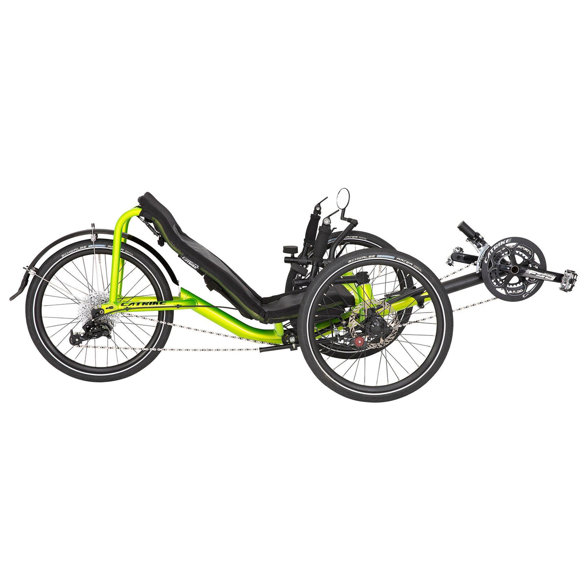 Catrike Pocket Recumbent Trike (Eon Green)