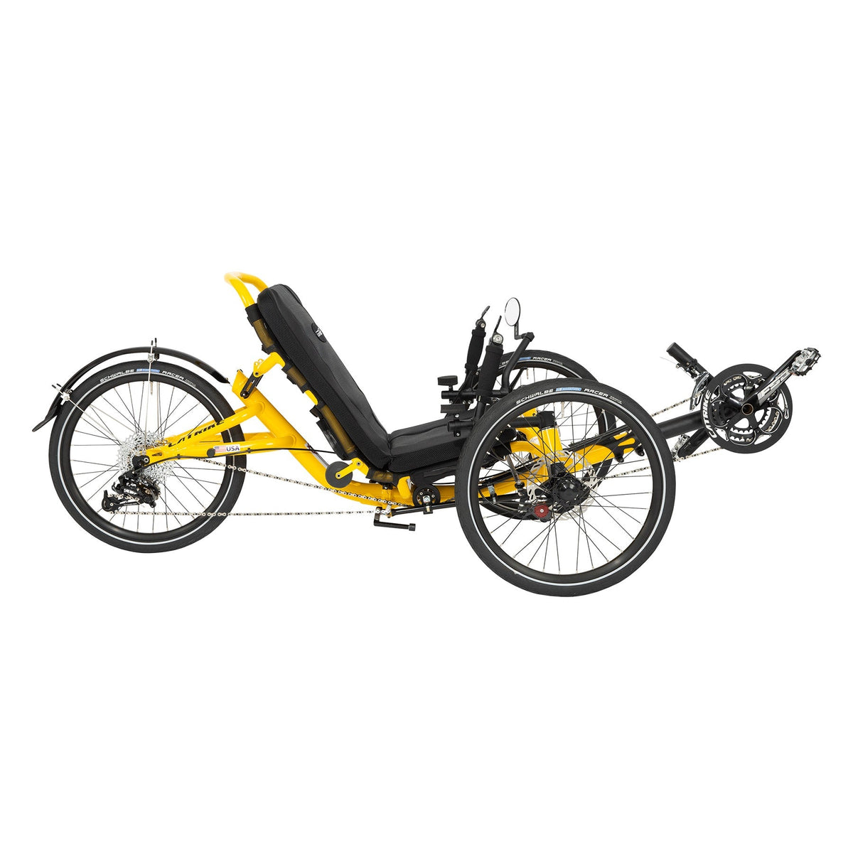 Catrike Trail Recumbent Trike (Eon Green)