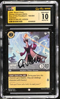 [CGC GEM MINT 10 AUTO 10 (ROB DI SALVO, 4/25/24)] JAFAR - ROYAL VIZIER #184/204 - Common - Rise Of The Floodborn (2023)