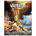 Chevy Chase Signed Vacation Movie Poster 16x20 Photo (Beckett)