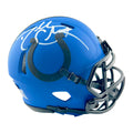 Dallas Clark Signed Indianapolis Colts Rave Mini Football Helmet (Beckett)