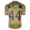 Dallas Clark Signed Indianapolis Salute to Service Football Jersey (Beckett)