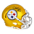 Chase Claypool Signed Pittsburgh Steelers Blaze Mini Football Helmet (Beckett)