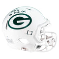 Randall Cobb Signed Go Pack Go! Inscription Green Bay Packers Alt 2024 Authentic Speed Full-Size Football Helmet (JSA)