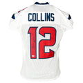 Nico Collins Signed Houston White Game Style Football Jersey (JSA)