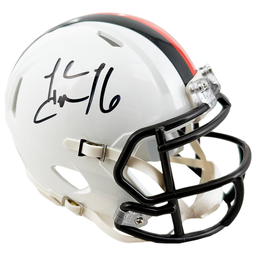 Josh Cribbs Signed Cleveland Browns Alt 2023 Speed Mini Football Helmet (JSA)