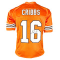 Josh Cribbs Signed Cleveland Orange Football Jersey (JSA)