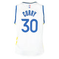 Steph Curry Authentic Golden State Warriors White Small Unsigned Fanatics Basketball Jersey