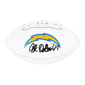 J.K. Dobbins Signed Los Angeles Chargers Official NFL Team Logo Football (Beckett)