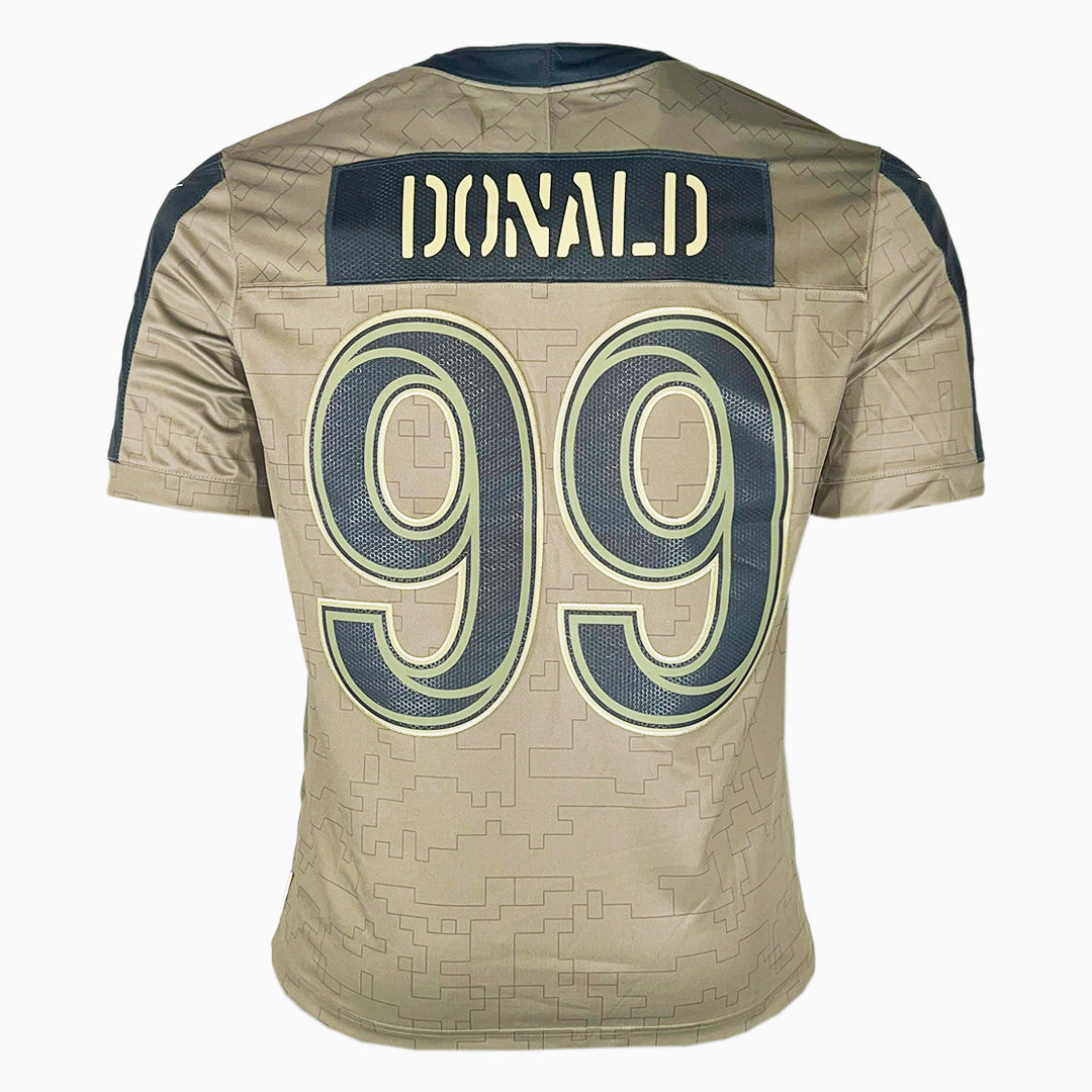 Aaron Donald Authentic Los Angeles Rams Salute XL Unsigned Nike Football Jersey