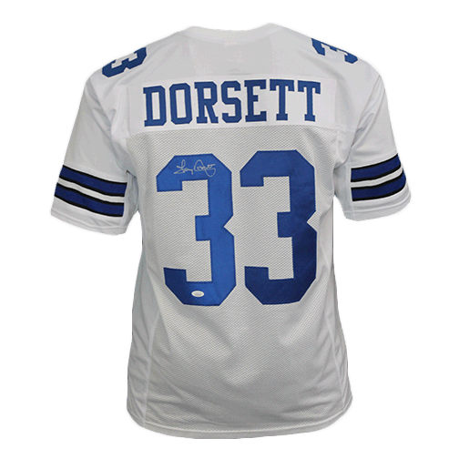 Tony Dorsett Signed Dallas Football Jersey White (Beckett)