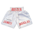 James "Buster" Douglas Autographed White Boxing Trunks (JSA)